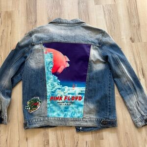 Pink Floyd Denim Jacket with Graphic Back